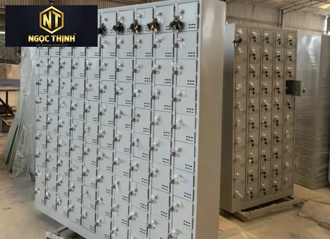 Tủ đựng điện thoại 100 ngăn